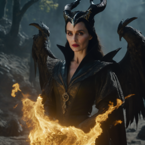 Maleficent witch